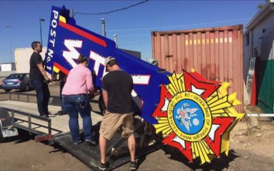 Original neon sign from Denver’s VFW Post 1 found and restored