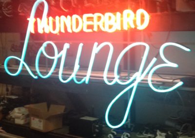 Thunderbird Lounge Neon Sign