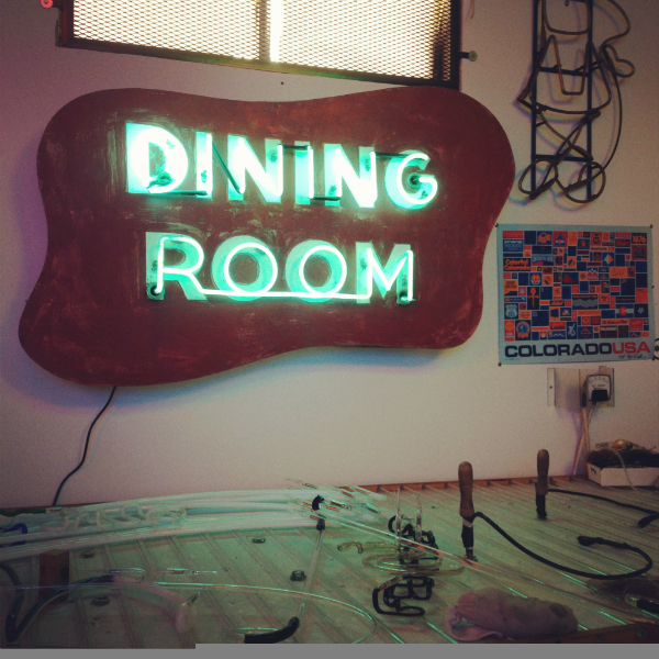 Dining Room Neon Sign